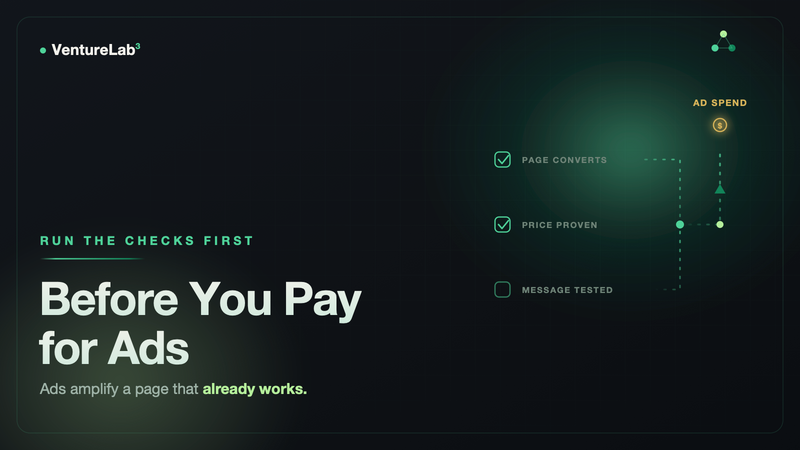 Before You Pay for Ads: The Checks That Come First
