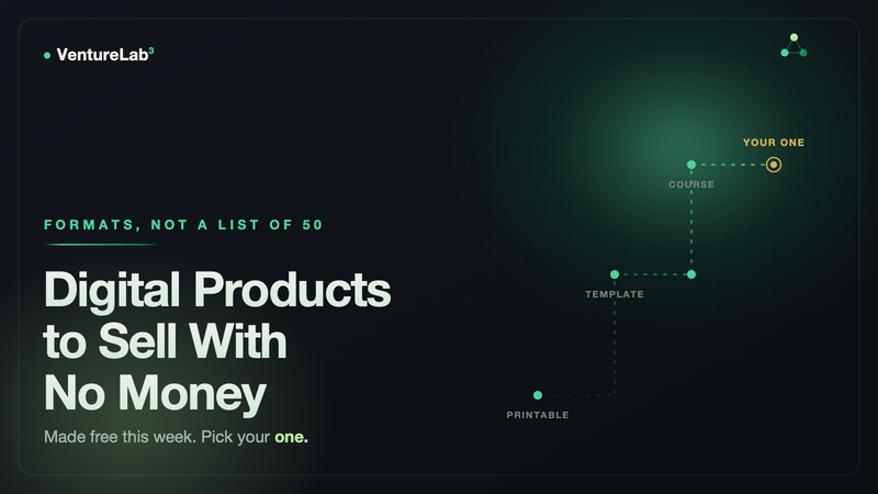 Digital Products to Sell With No Money