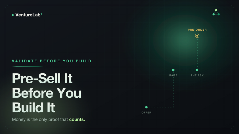 How to Pre-Sell a Digital Product Before You Build It